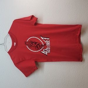 Vintage 42nd Street Red T-shirt